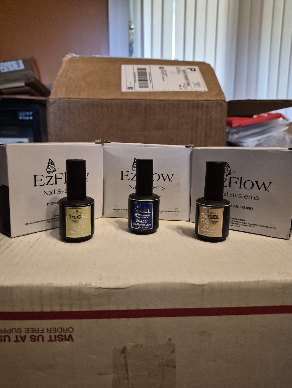 9 Assorted Gel Polishes